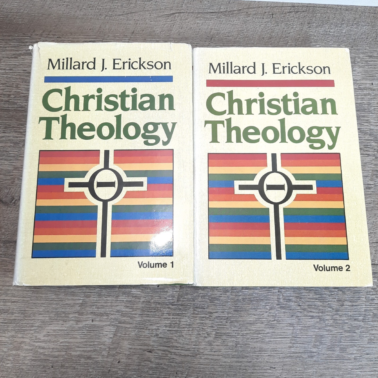 Christian Theology by Millard J. Erickson Volumes 1 and 2 Book Lot