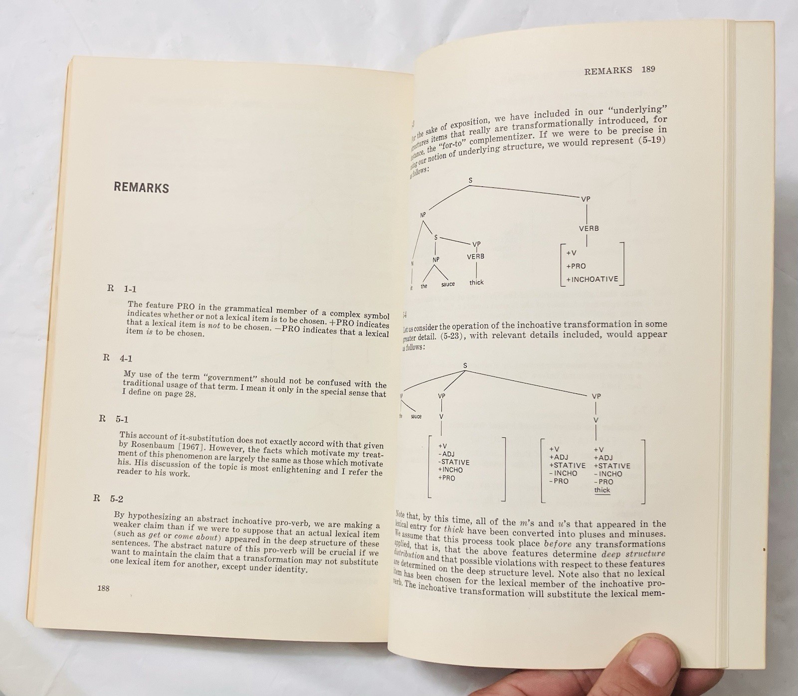 Irregularity in Syntax by George Lakoff (1970) Linguistics Paperback TSL Grammar
