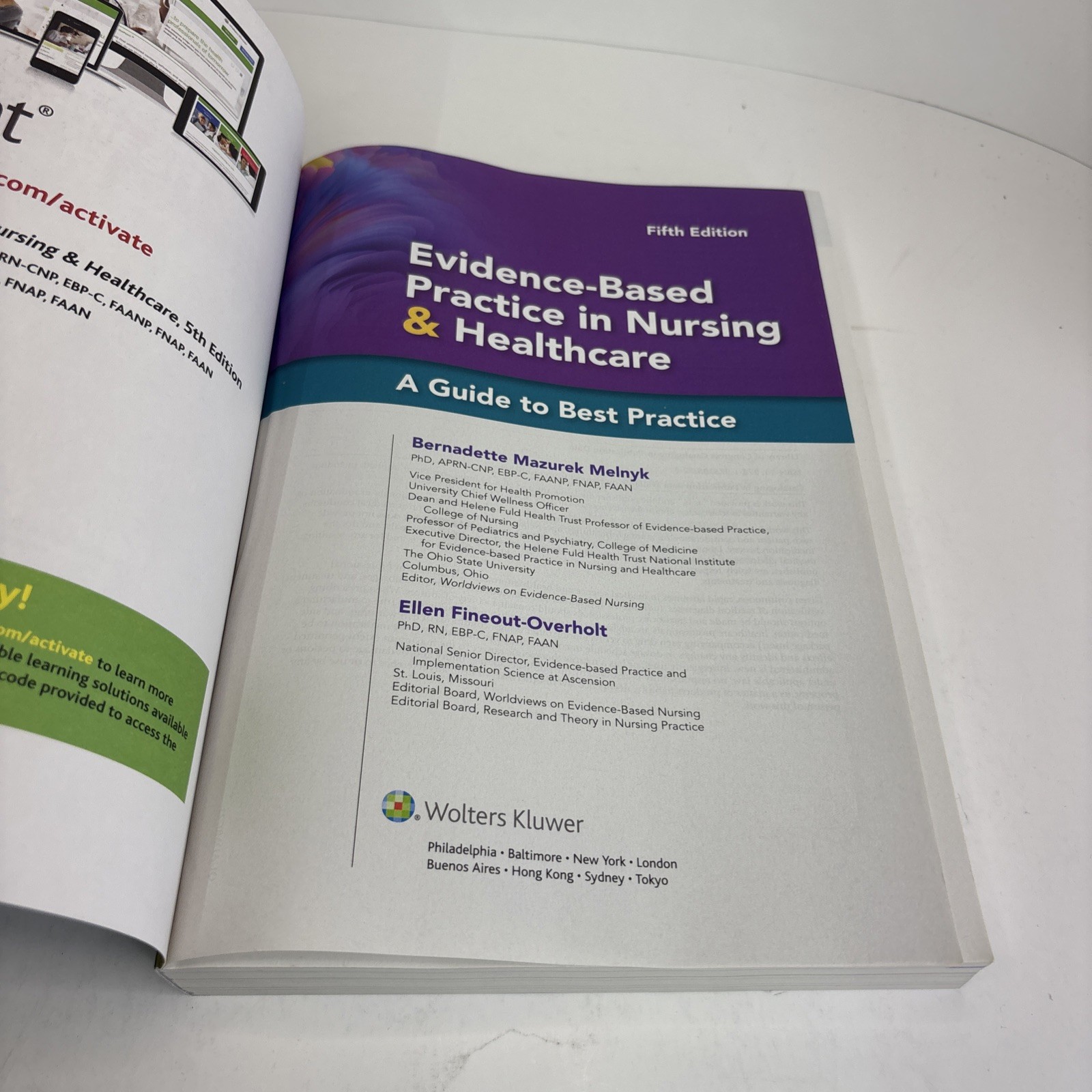 Evidence-Based Practice in Nursing and Healthcare : A Guide to Best Practice 5th