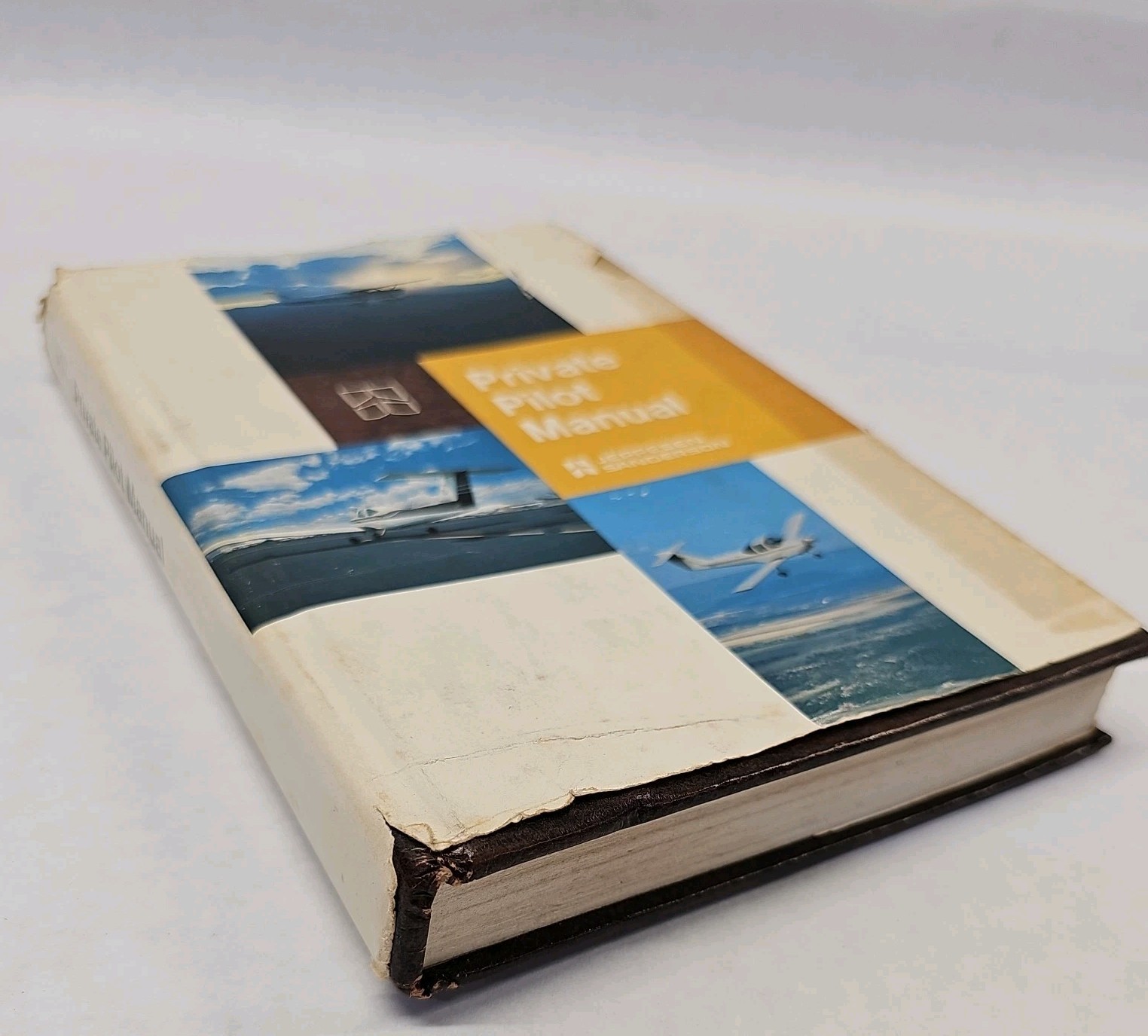 Jeppesen Sanderson Private Pilot Manual Training Aviation Flying 1981 Hardcover