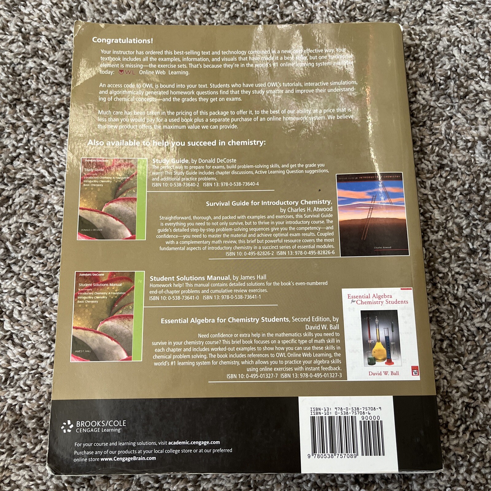 Introductory Chemistry A Foundation Hybrid by Zumdahl