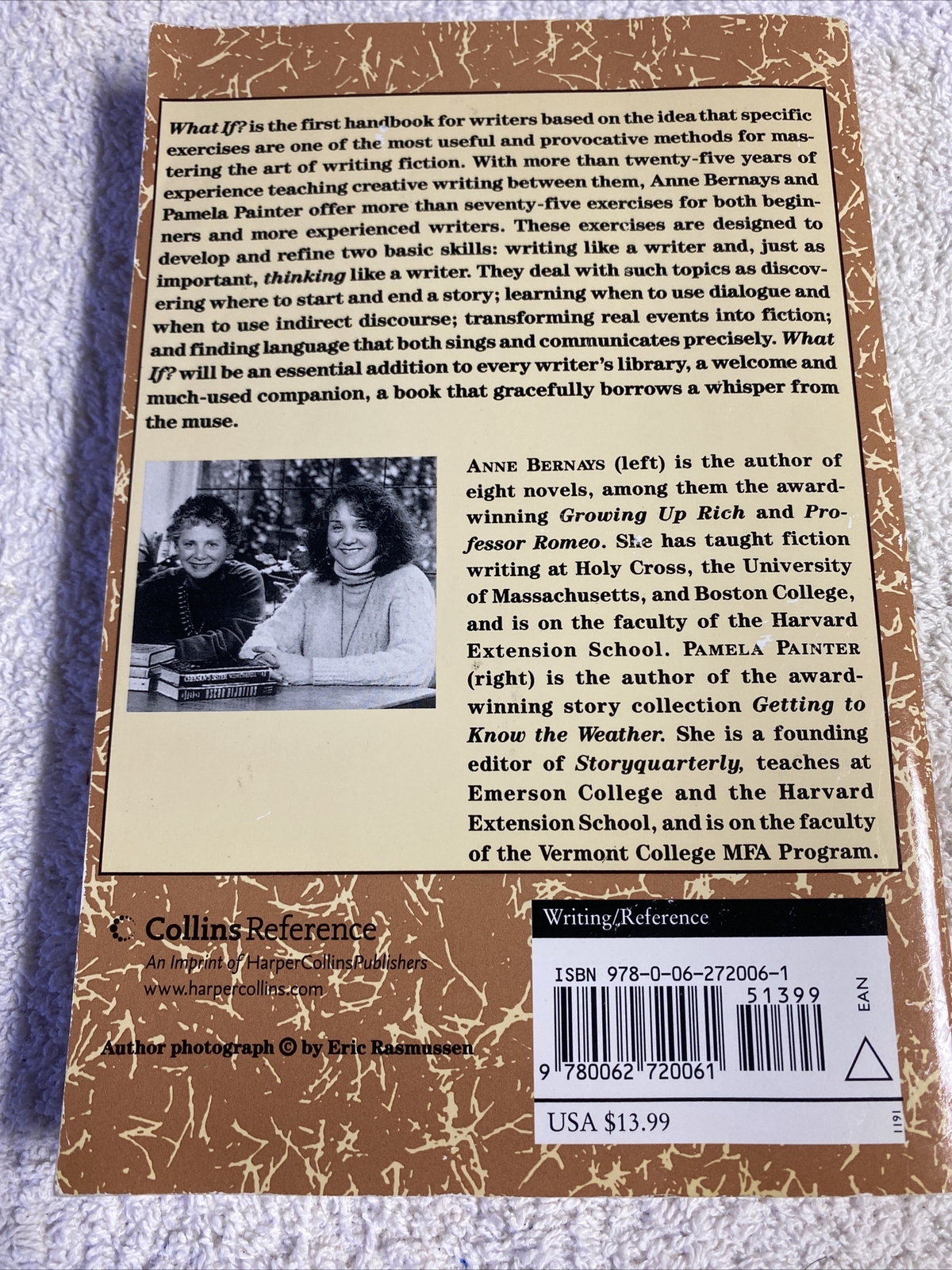 What If? Writing Exercises for Fiction Writers – Paperback – Very Good