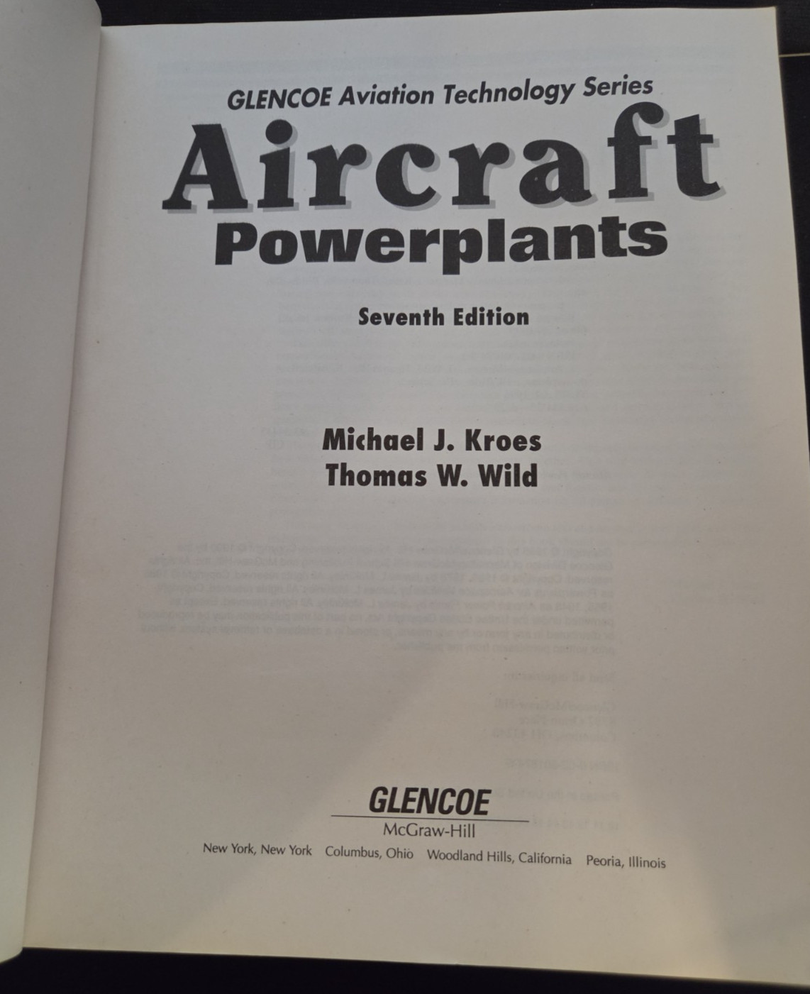 Aircraft Powerplants, 7th Edition