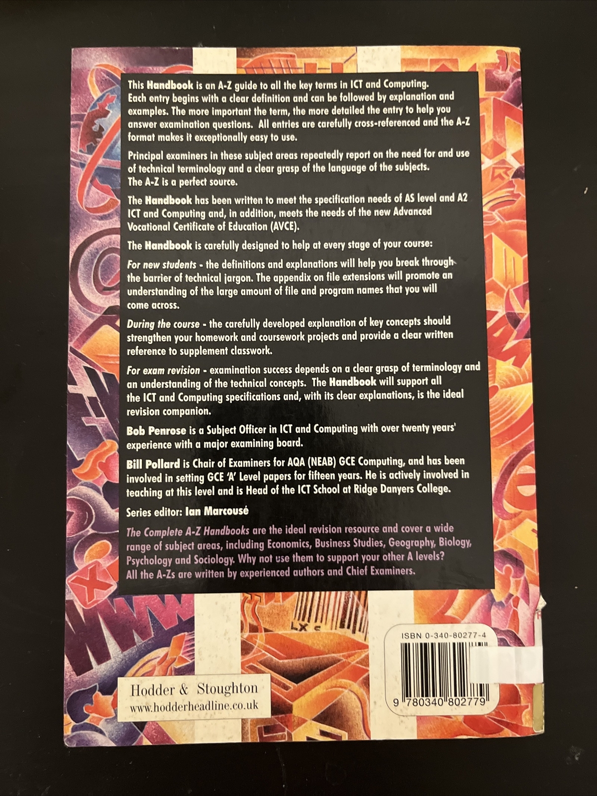 A to Z ICT and Computing Handbook (Complete A-Z) By Bob Penrose
