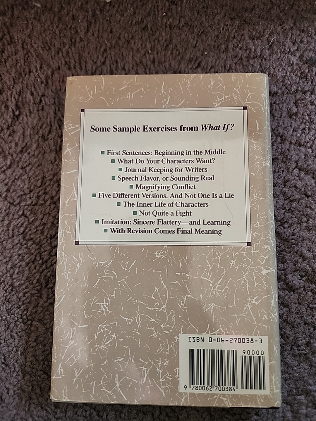 What If? : Writing Exercises for Fiction Writers by Anne Bernays (1990,…