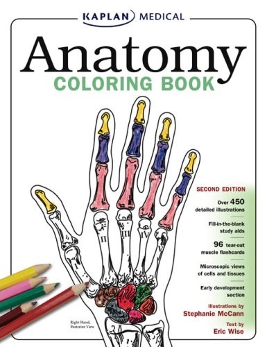 Anatomy Coloring Book – paperback Wise, Eric|Mccann, Stephanie