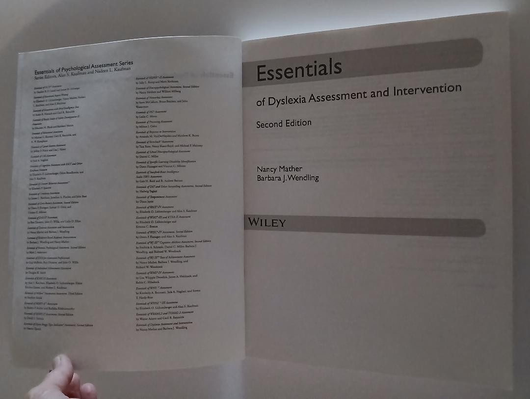 Essentials of Dyslexia Assessment and Intervention/Mather/PB/2024/2nd Ed/Good