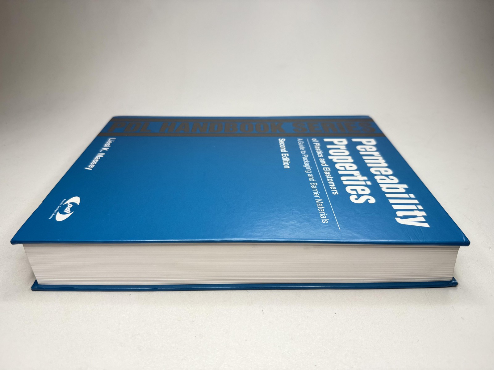 Vintage 2003 Permeability Properties of Plastics & Elastomers 2nd Ed Hardcover