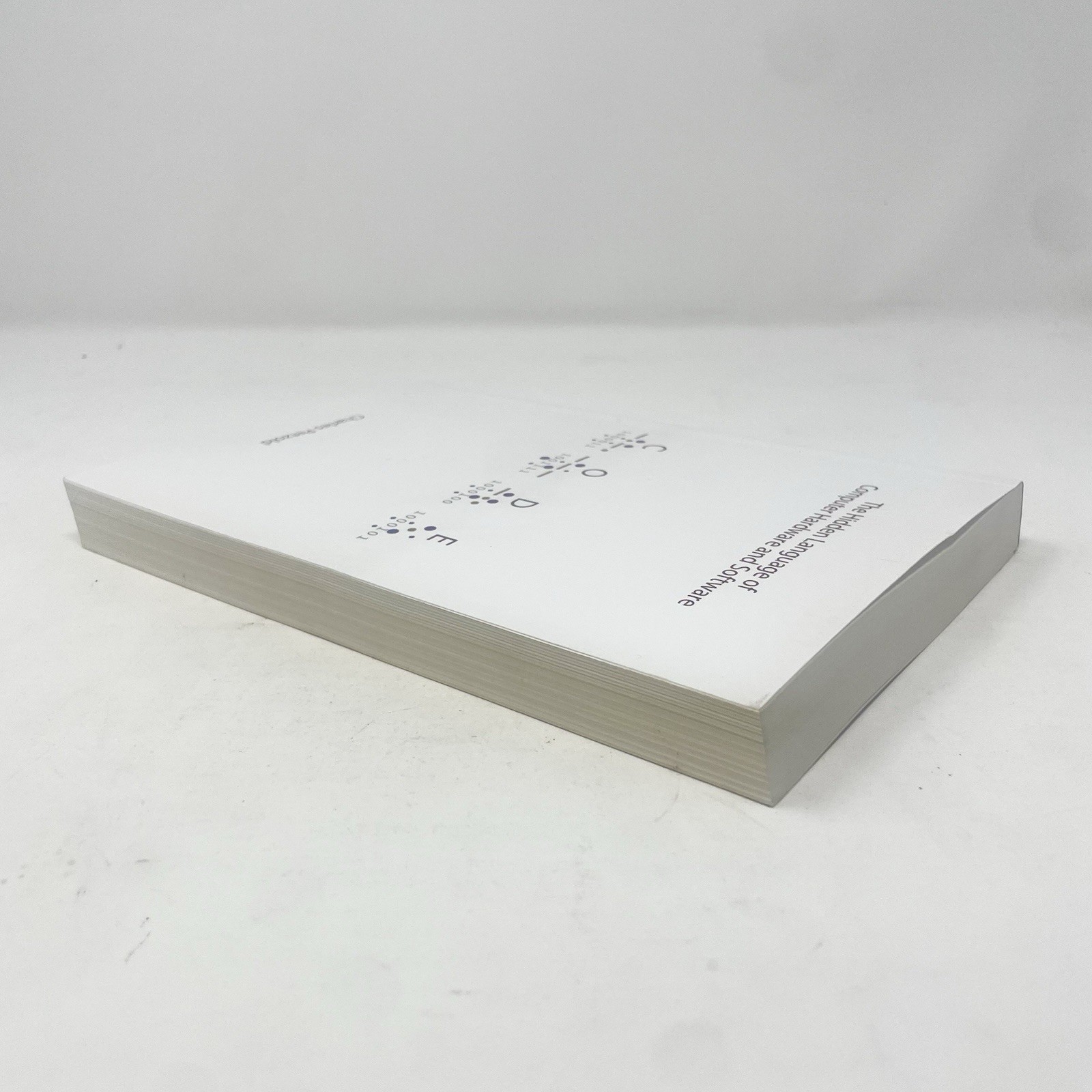 CODE Hidden Language Computer Hardware Software Petzold Microsoft White Trade PB