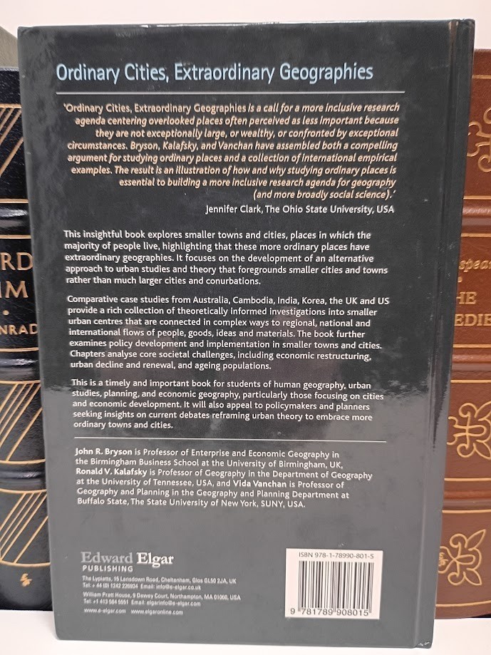 Ordinary Cities Bryson Kalafsky Vanchan Urban Geography US UK Asia Case Studies