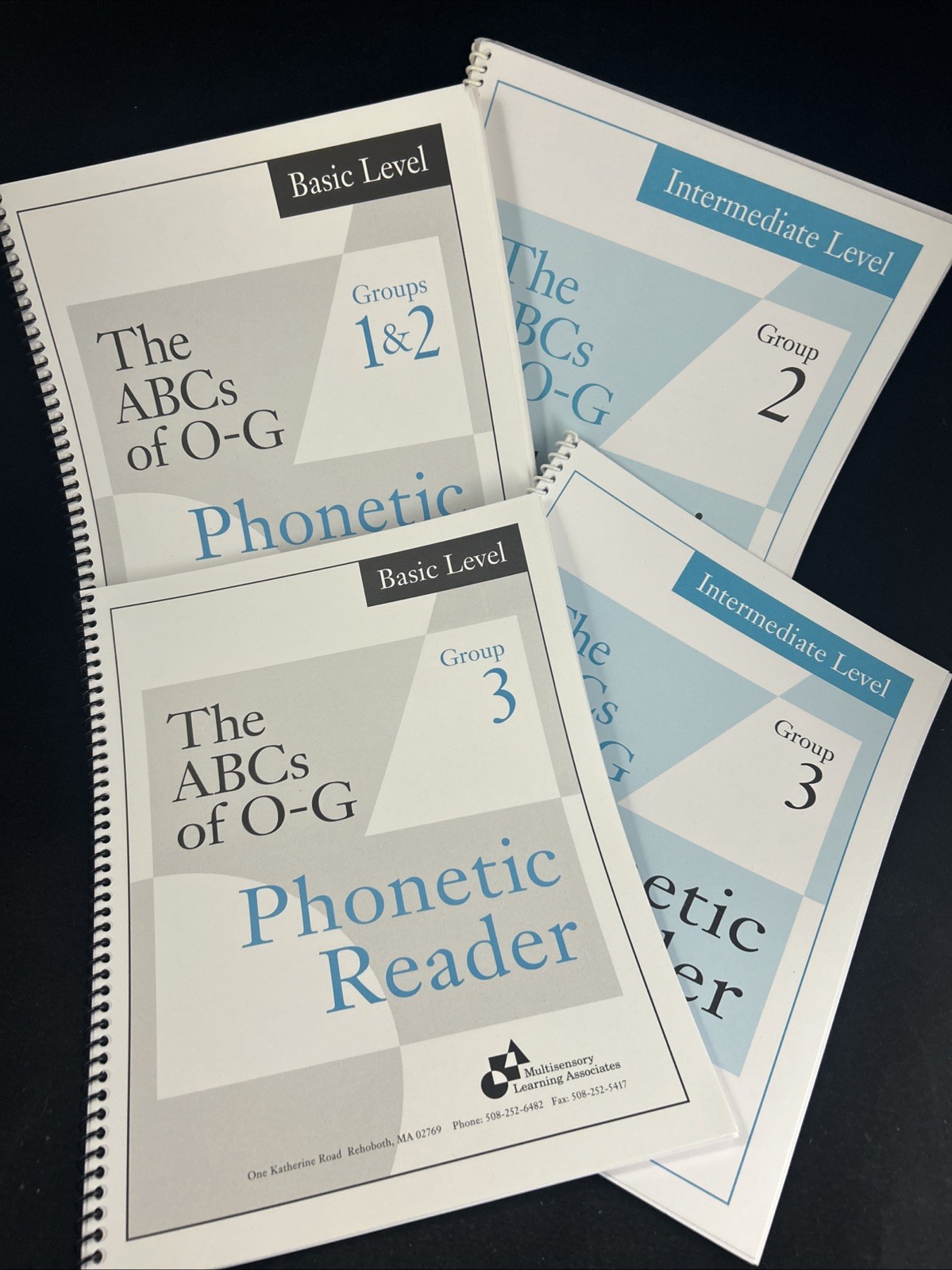 Set Of Phonetic Reader Books Beginner Intermediate Levels Multisensory Learning