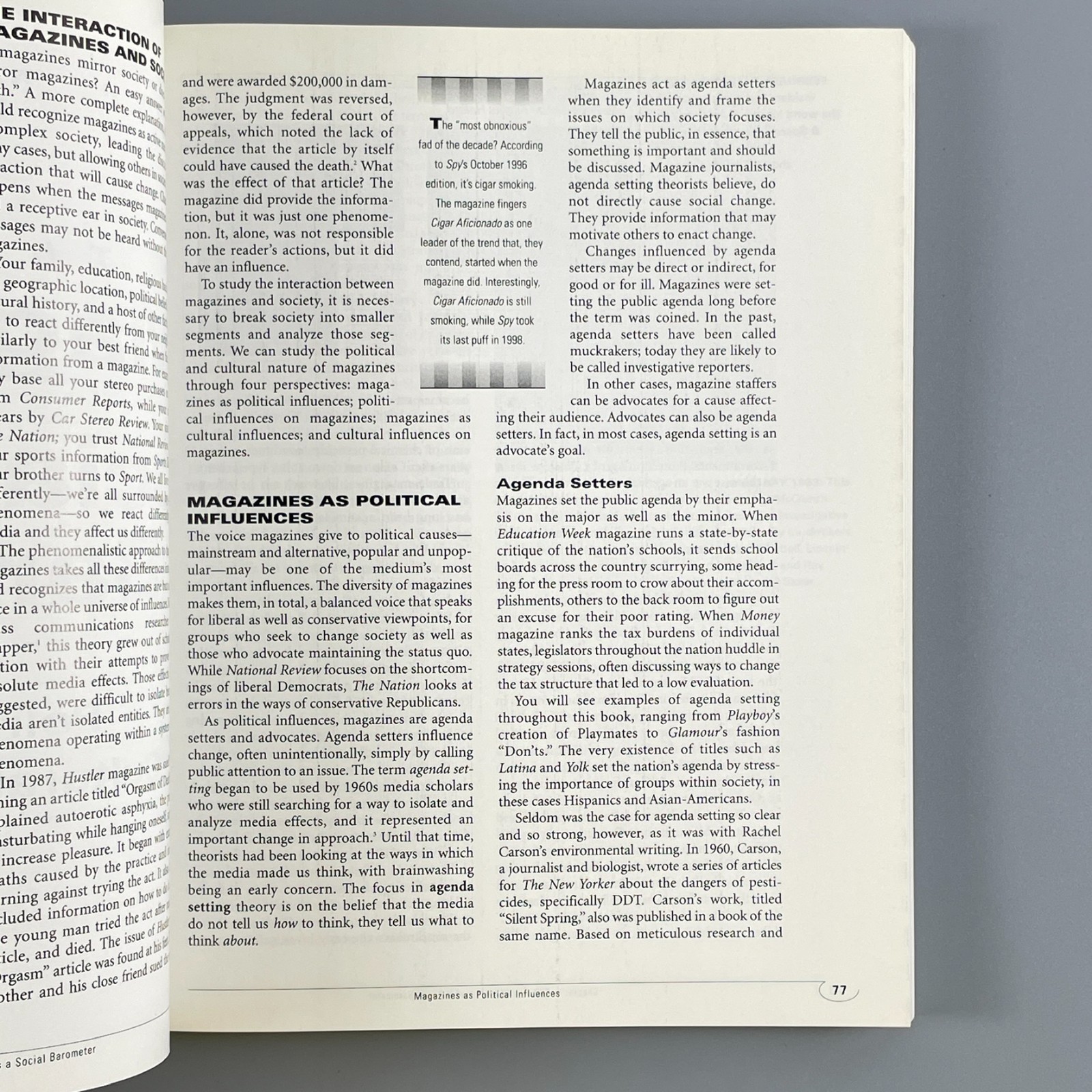 The Magazine From Cover to Cover by Sammye Johnson – NTC Publishing 1999 – TPB