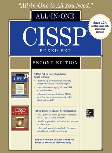 CISSP Boxed Set, Second Edition (All-in-One), Harris, Shon, Very Good Book
