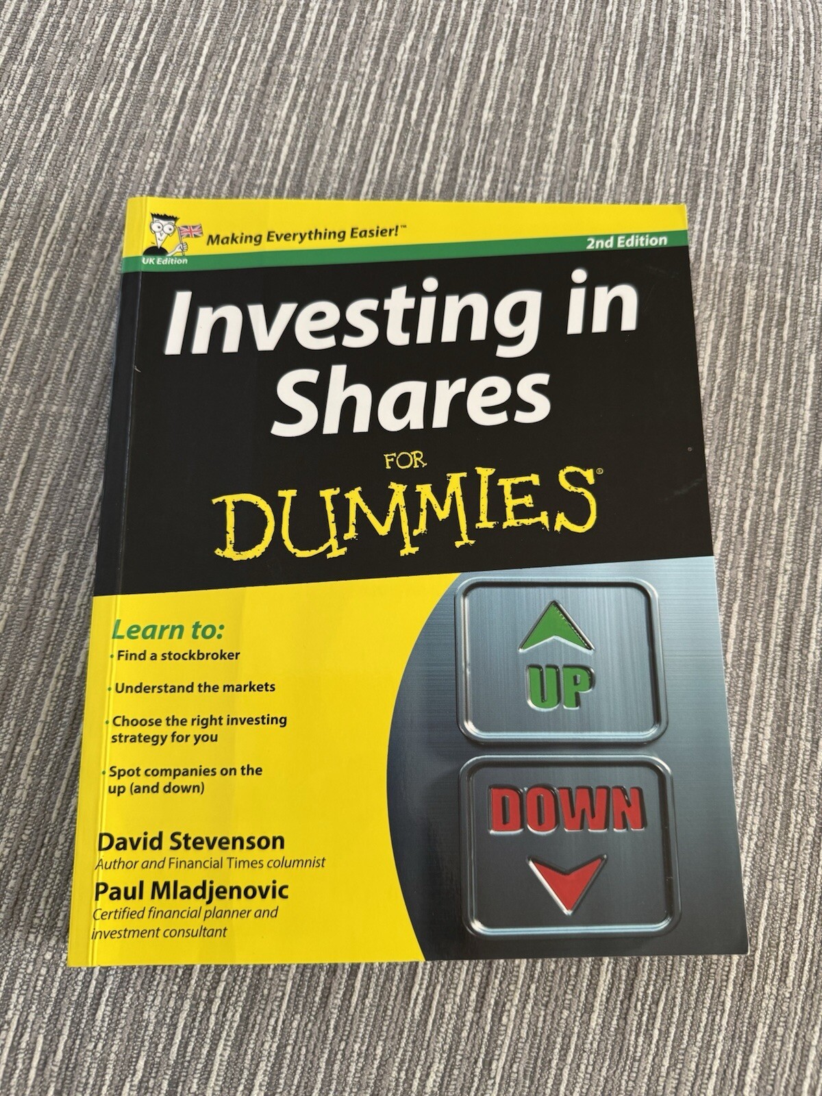 Investing in Shares For Dummies by David Stevenson (Paperback, 2012)