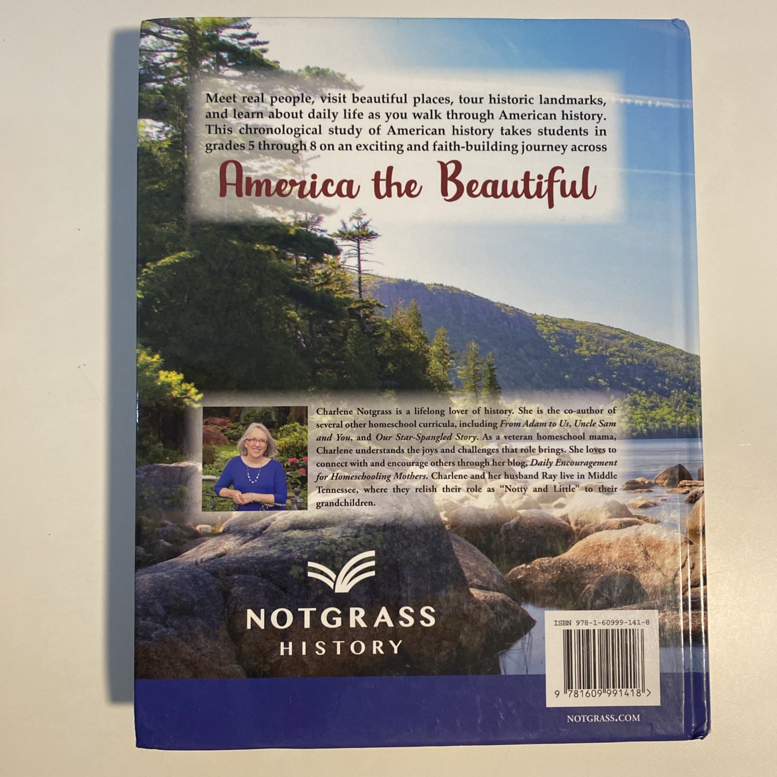 Notgrass America the Beautiful Book Set, Part 1 & 2, Like New