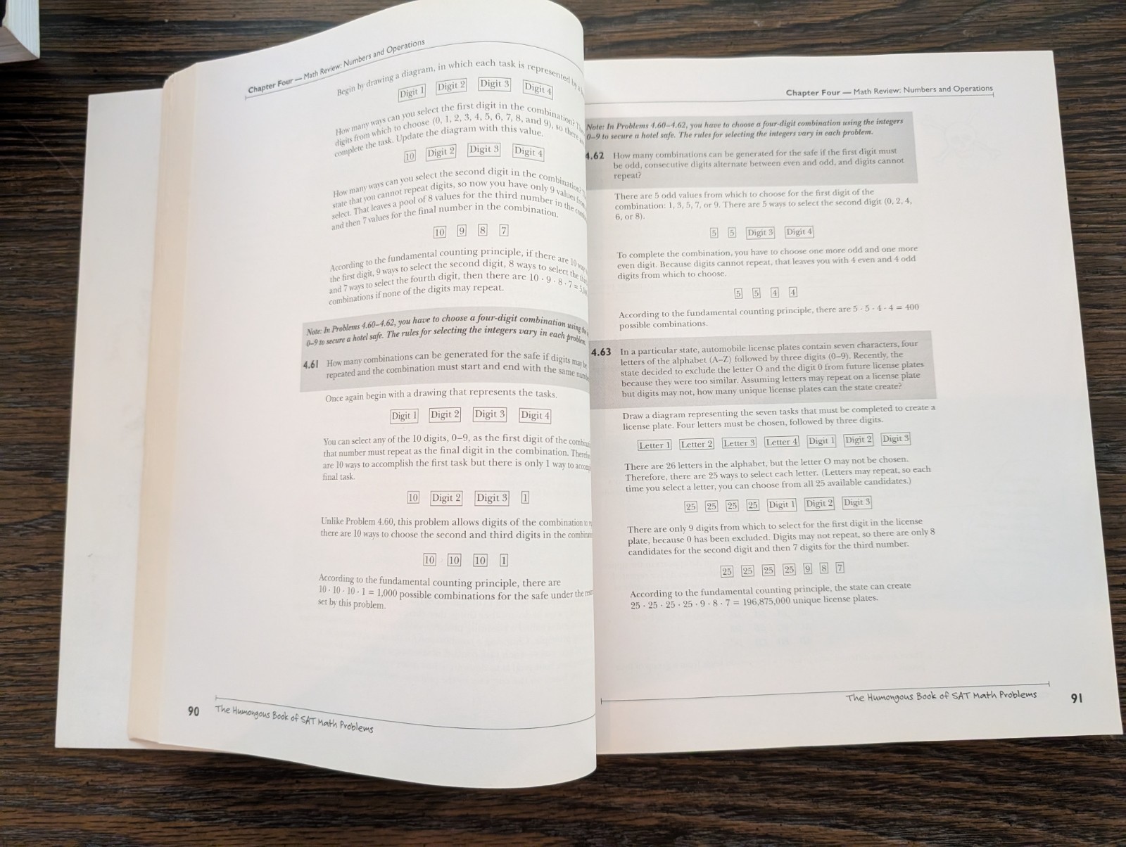 Humongous Book of SAT Math Problems, W. Michael Kelley, 2013 PB