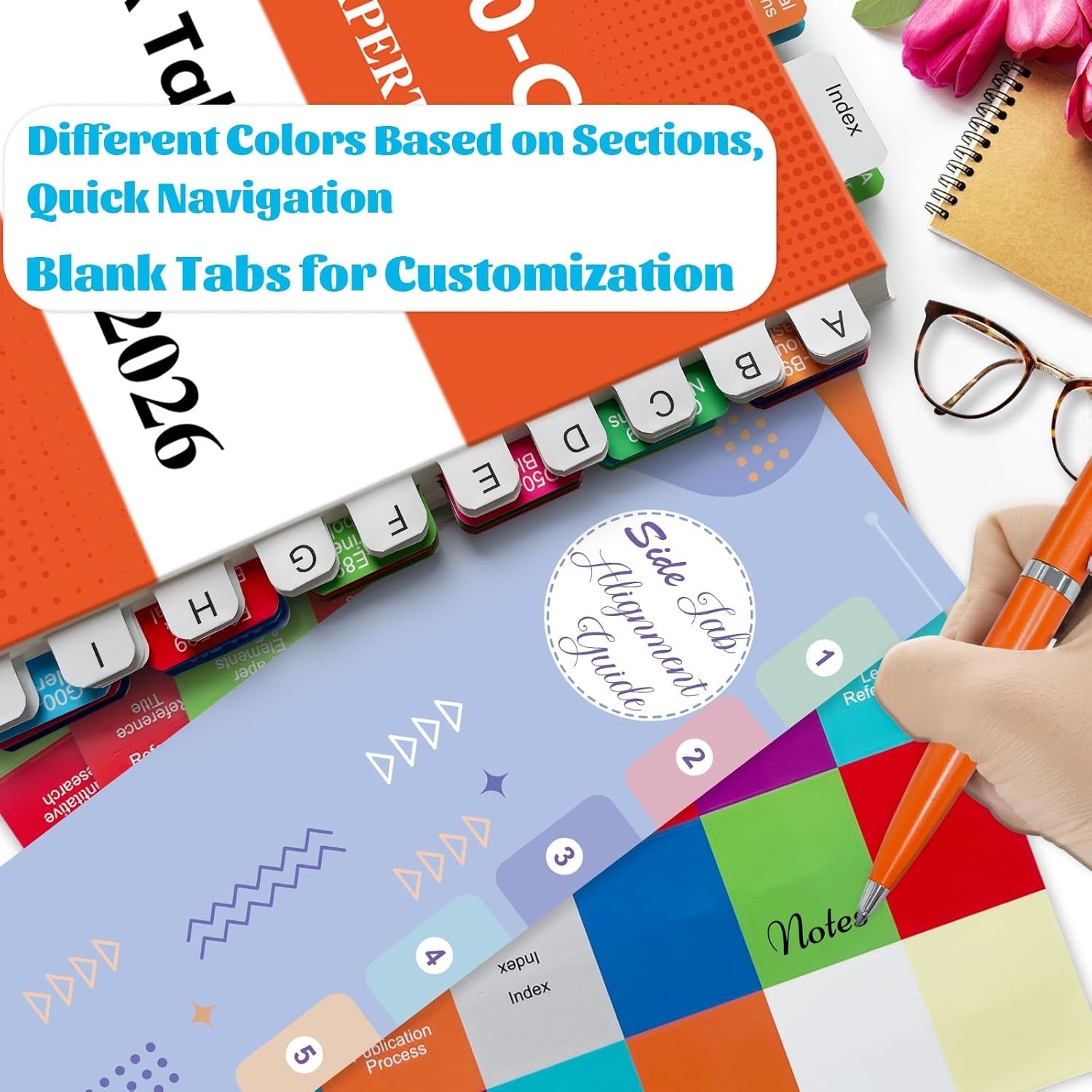 Durable & Waterproof 2026 Index Tabs for CPT & HCPCS – Enhance Study Efficiency