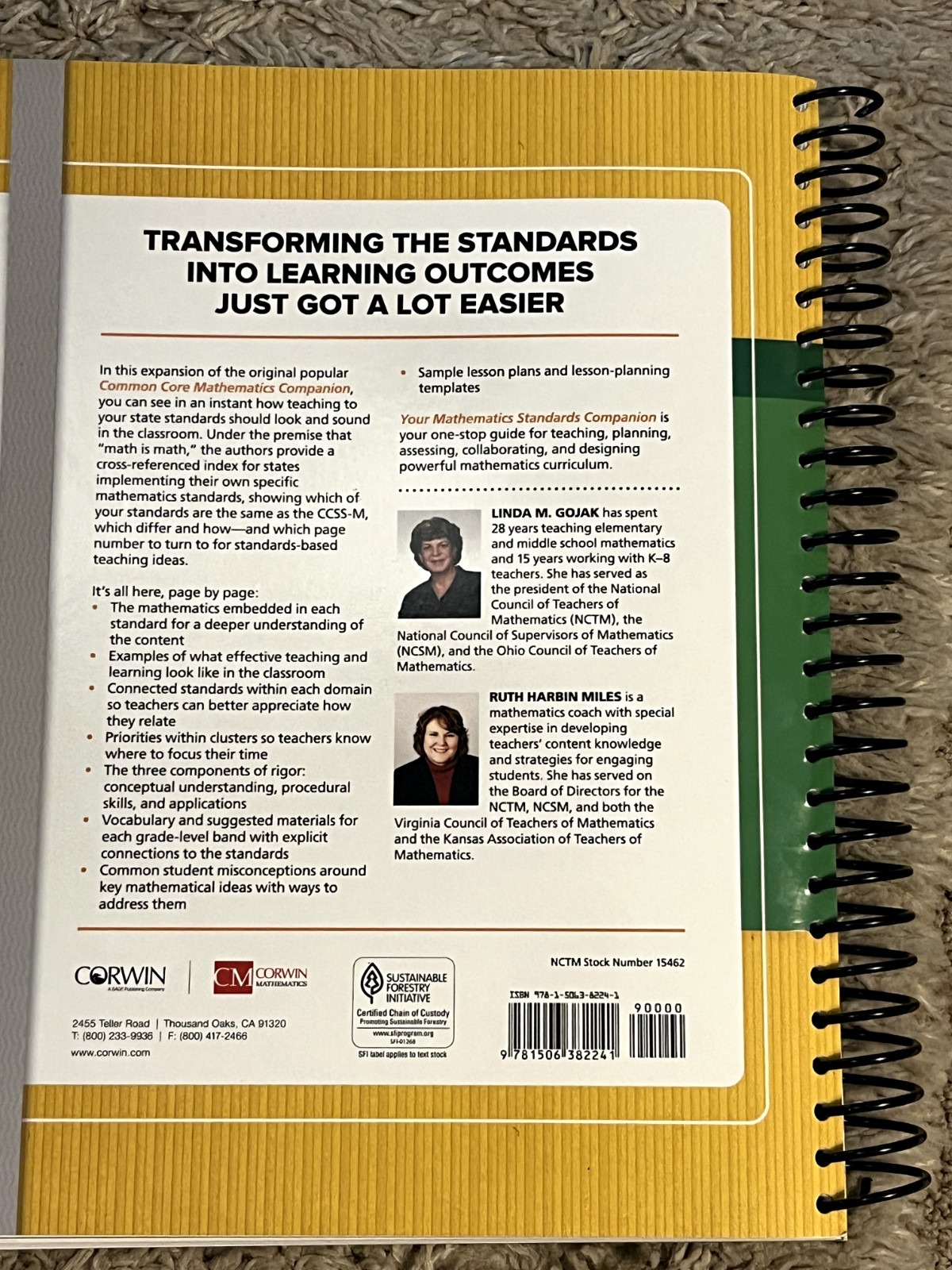 Mathematics Standards Companion: Gr 3-5 (Now with indexes for state standards)