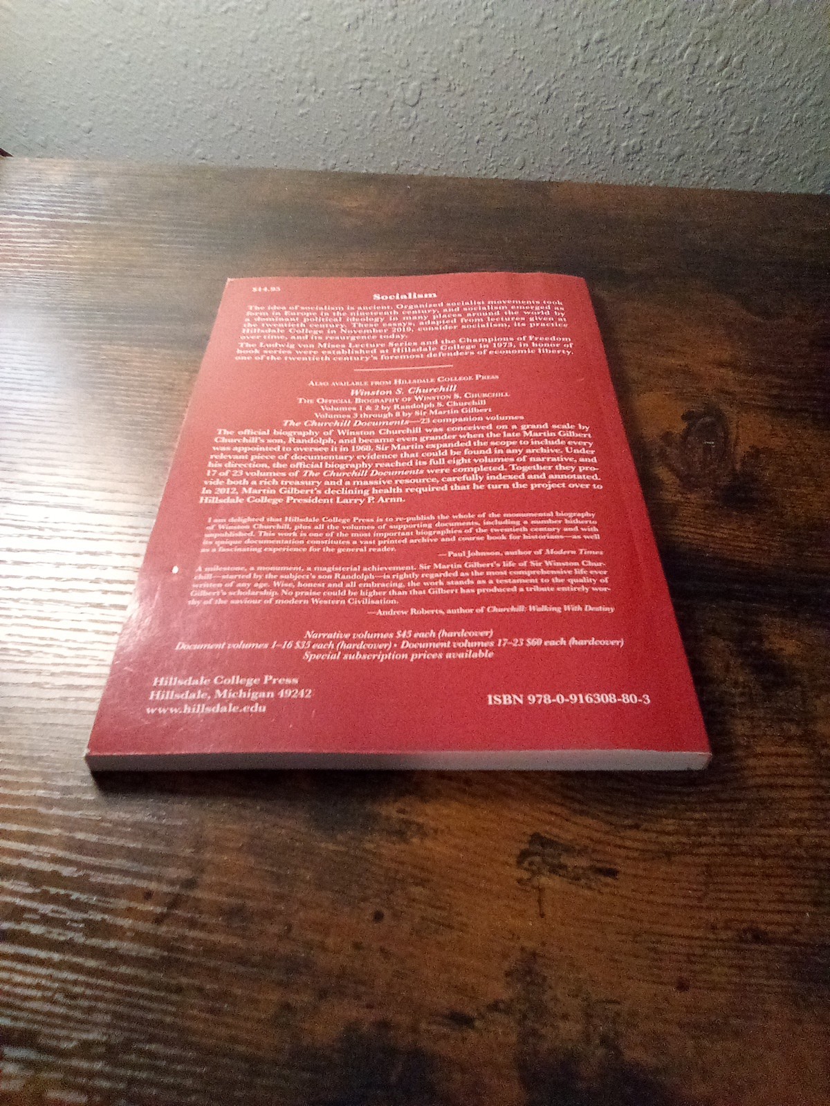 Champions Of Freedom: Socialism: Ludwig Von Mises Lecture Series Vol 48