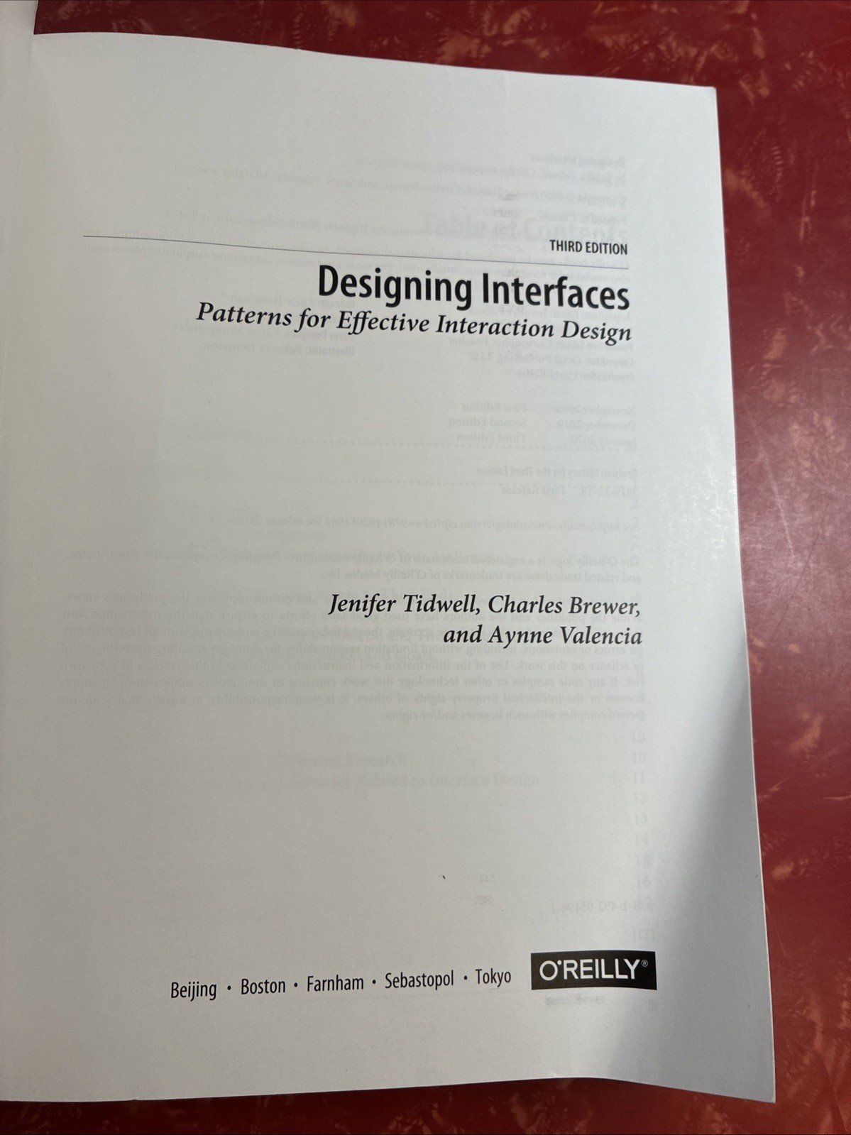 Designing Interfaces: Patterns for Effective Interaction Design 3rd Ed 2020 PB