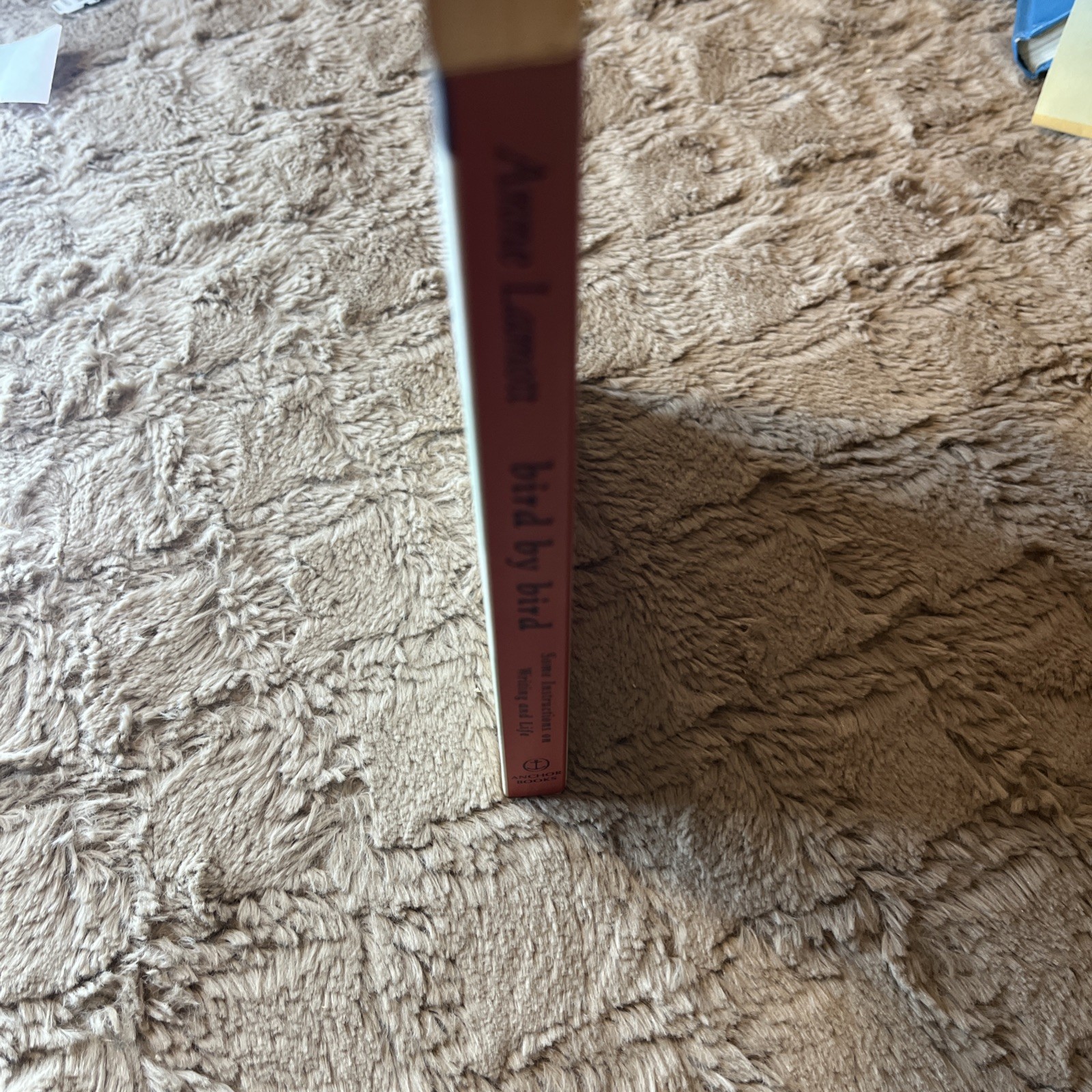 Bird by Bird : Some Instructions on Writing and Life by Anne Lamott (1995, #2605