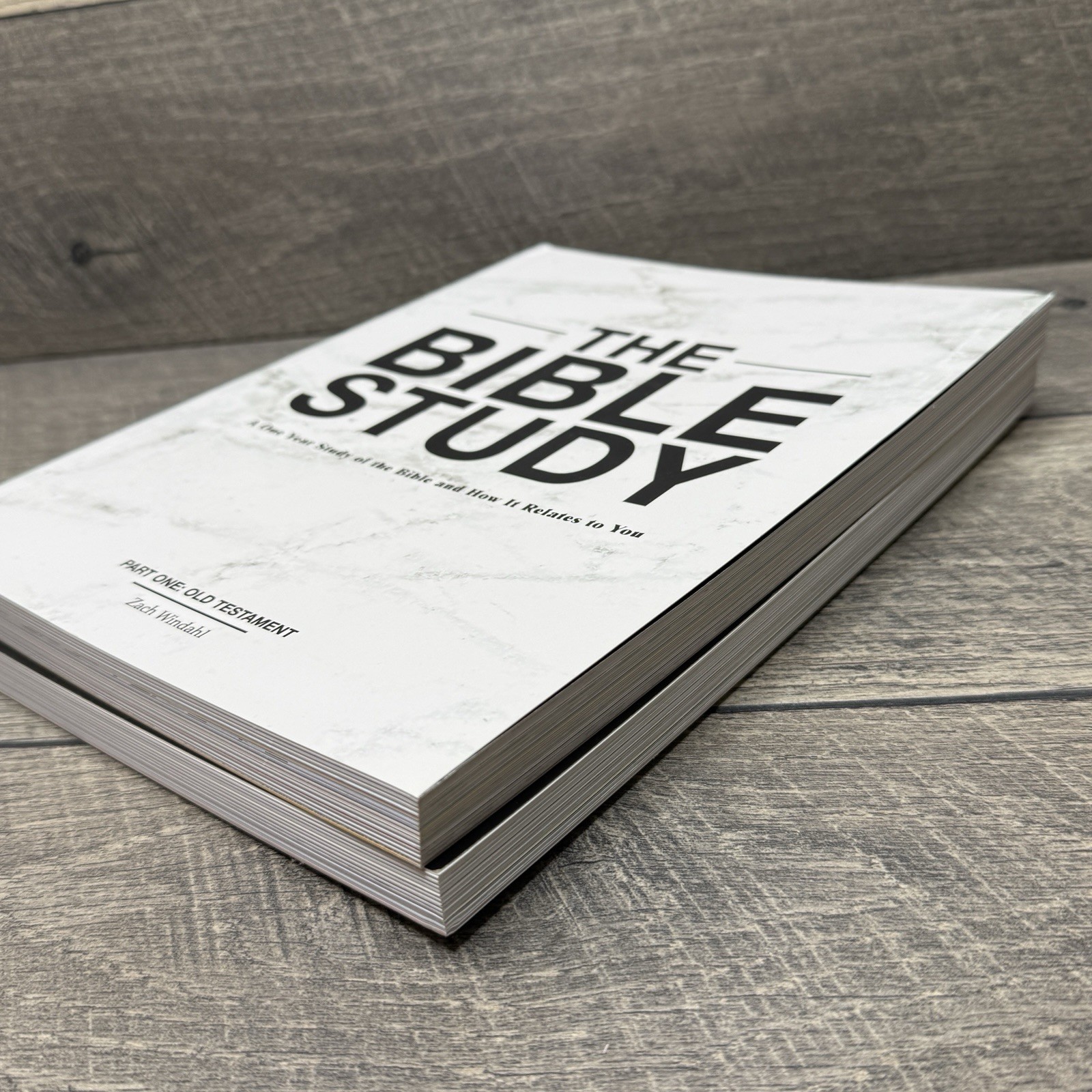 The Bible Study: A One Year Bible Study Old & New Testaments Zach Windahl 1&2