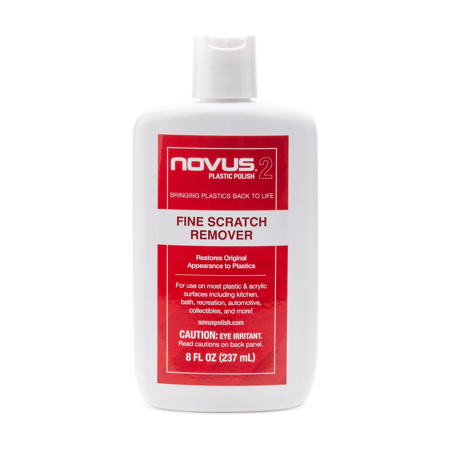 7030 Fine Scratch Remover #2 Plastic Polish Protection Cleaner 8 Oz Bottle