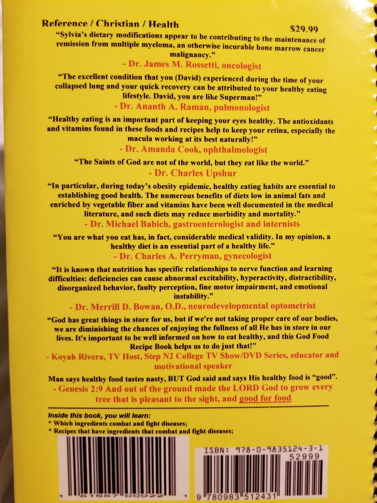Bless Your Kids to Health: Fight Disease With Ease Book – 3 Ring – 600 Pages