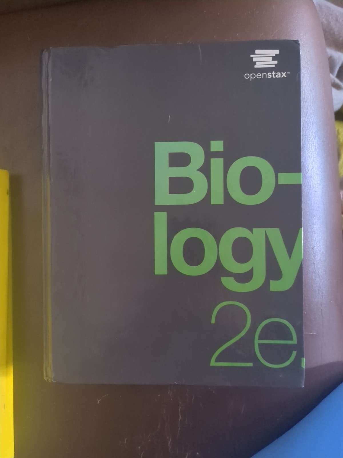 OpenStax Biology 2e Hardcover Textbook Science English
