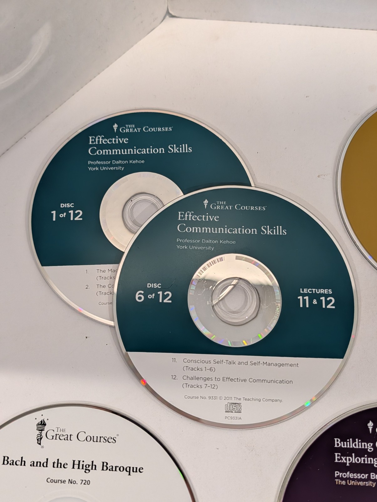 30 Loose Learning Courses DVDs & Audio CDs – Religion, History, Writing, Music
