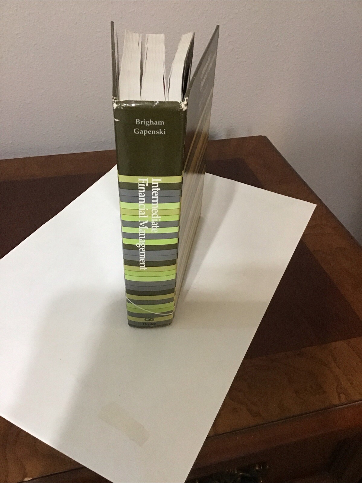 Intermediate Financial Management – HC By Brigham&Gapenski 1985 1st ed