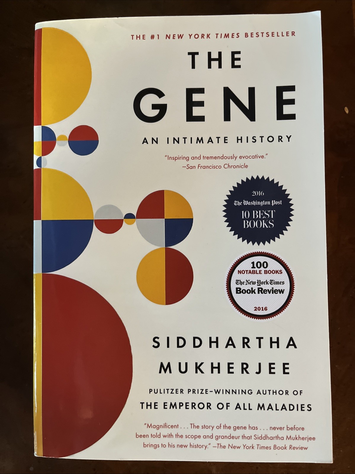 The Gene: An Intimate History by Siddhartha Mukherjee (2017, Trade Paperback)