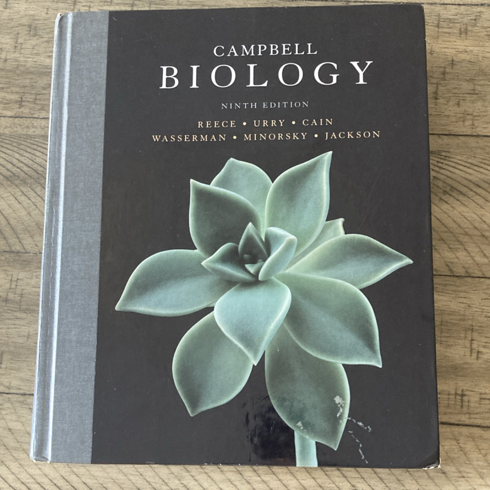 Pearson Campbell Biology 9th Edition Hardcover 2011 Reece Urry Cain