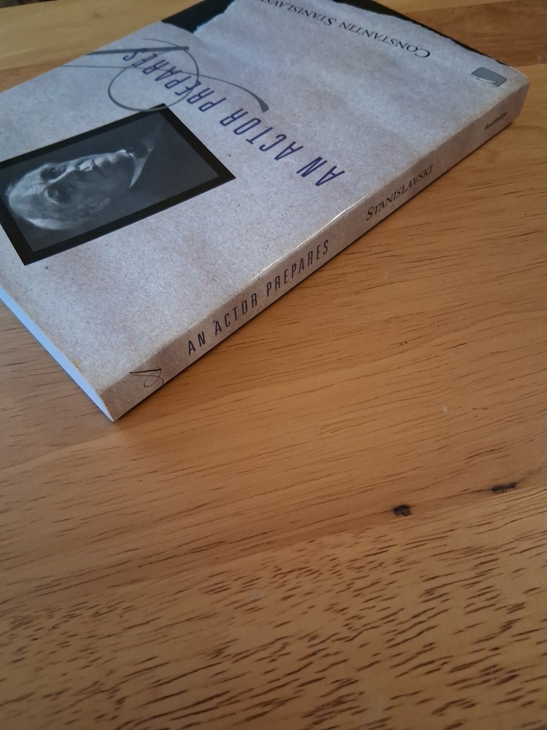 Actor Prepares by Constantin Stanislavski (1989, Trade Paperback)
