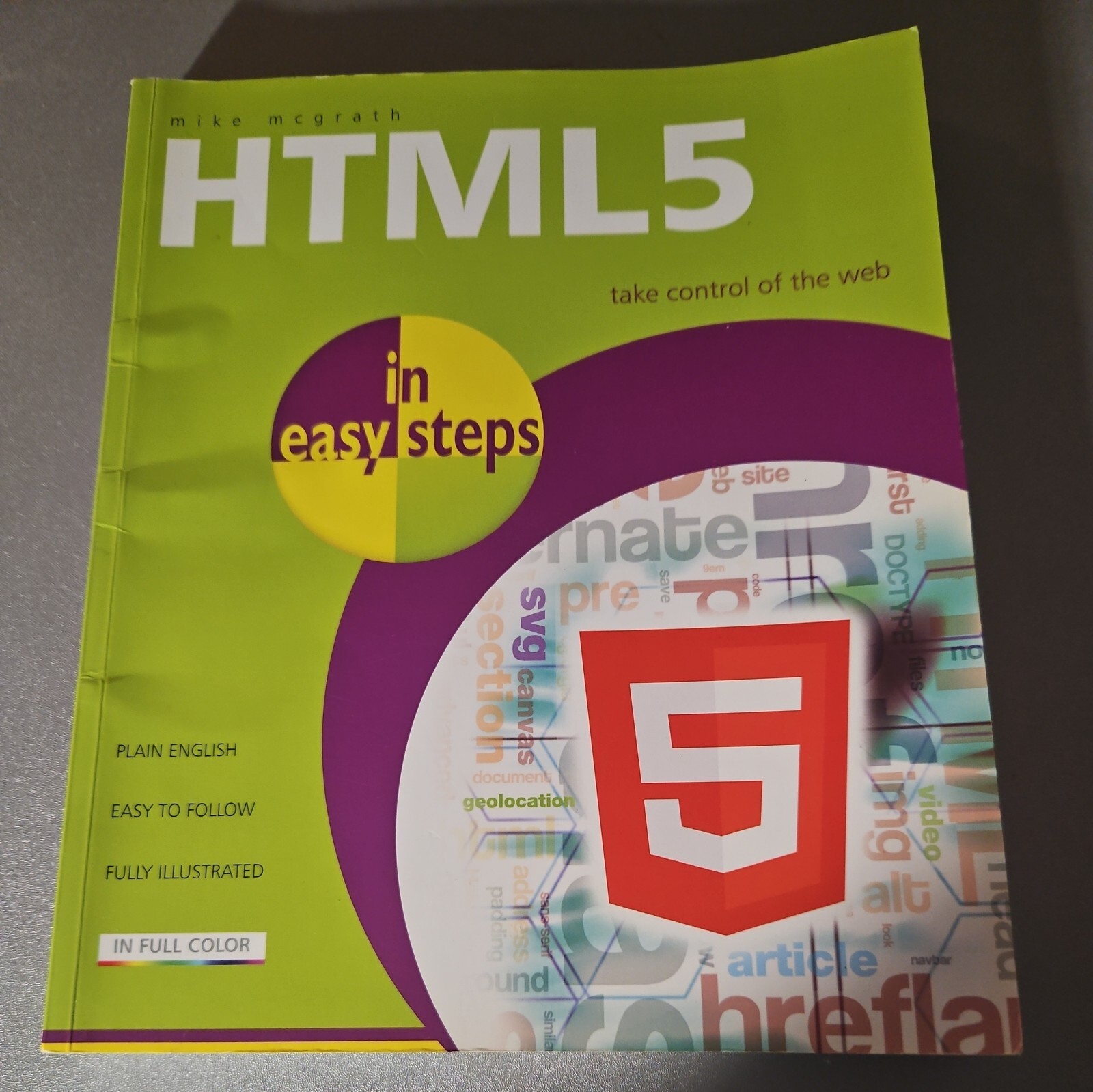 HTML 5 in easy steps by Mike McGrath (Paperback, 2011)