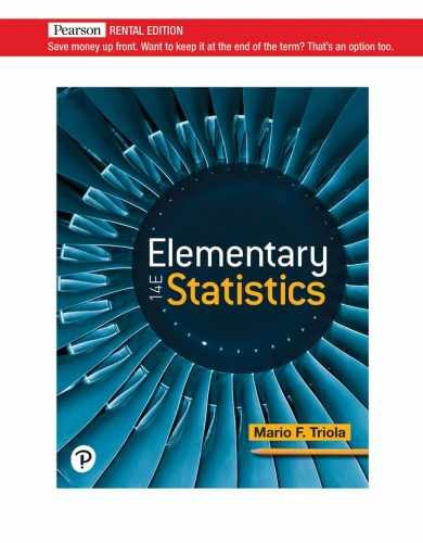 Elementary Statistics – Paperback, by Triola Mario – Very Good z