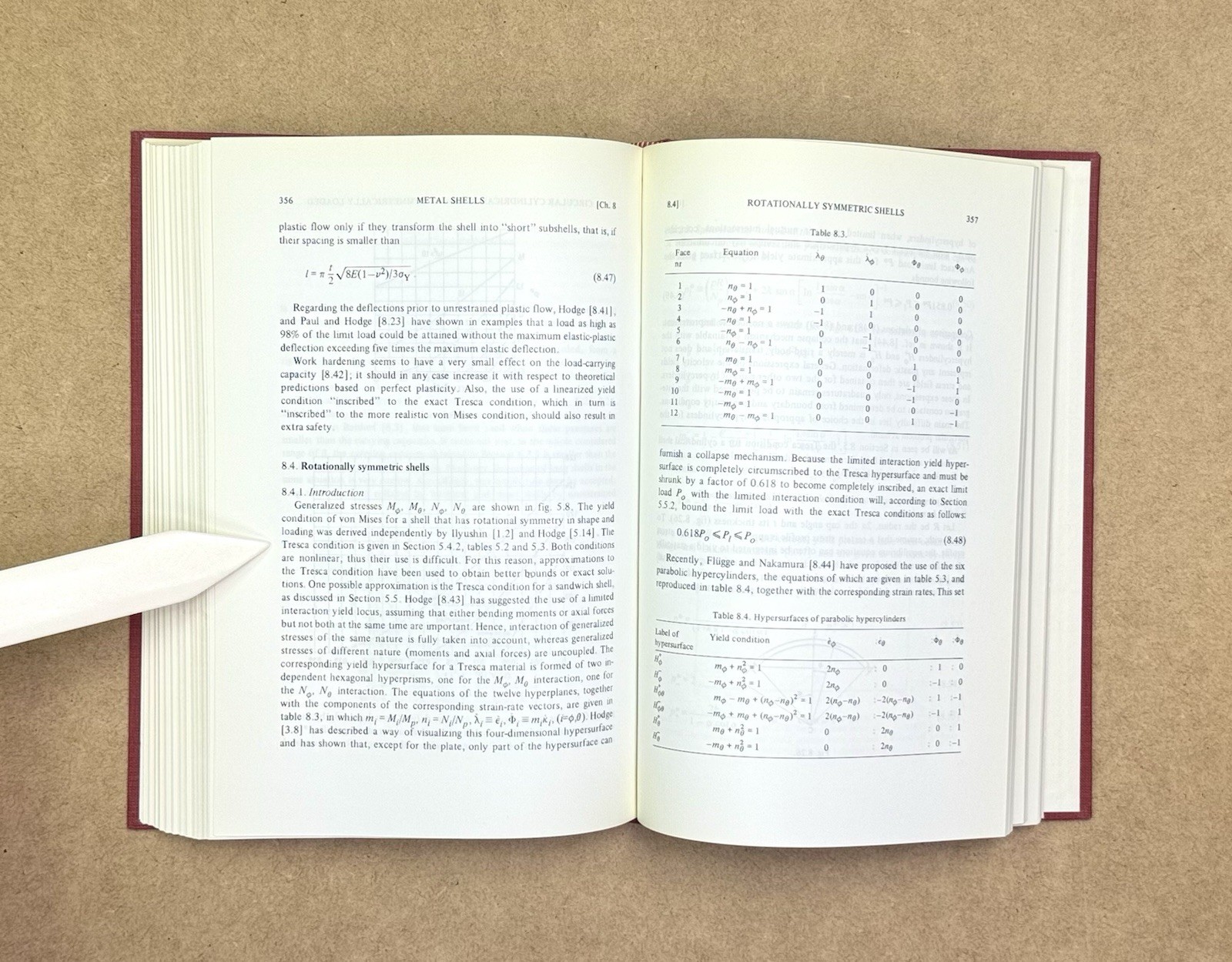 LANL Copy! Plastic Analysis & Design of Plates, Shells & Disks by Save 1972 HCVG