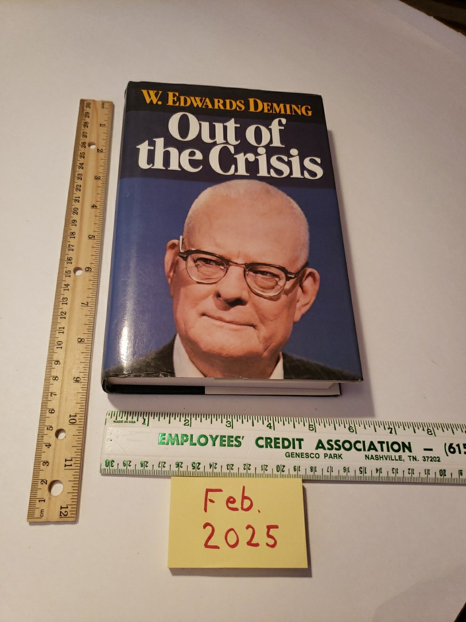 Out of the Crisis by Deming, W. Edwards HC Book