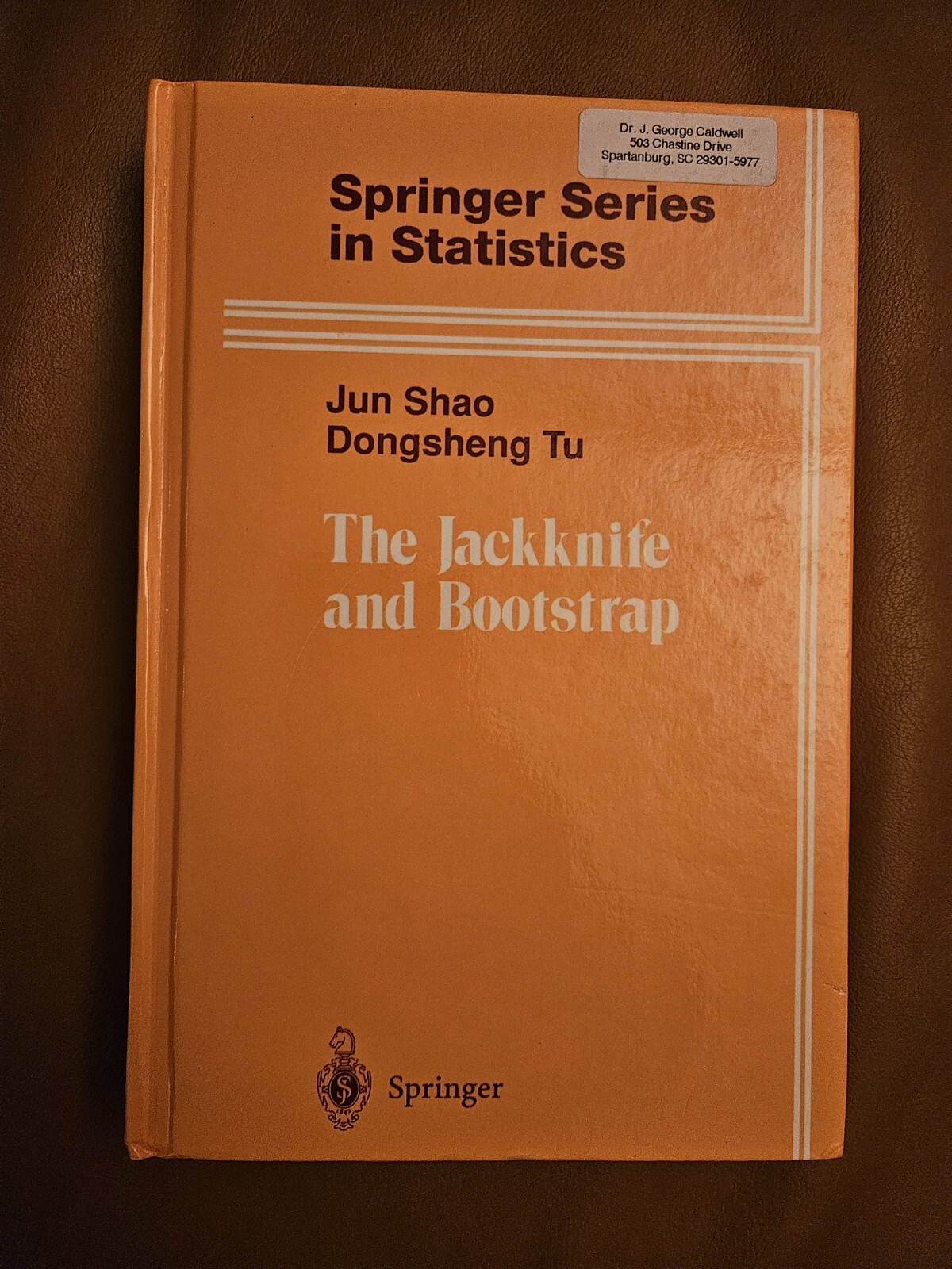The Jackknife and Bootstrap (Springer Series in Statistics), Tu, Dongsheng,Shao,