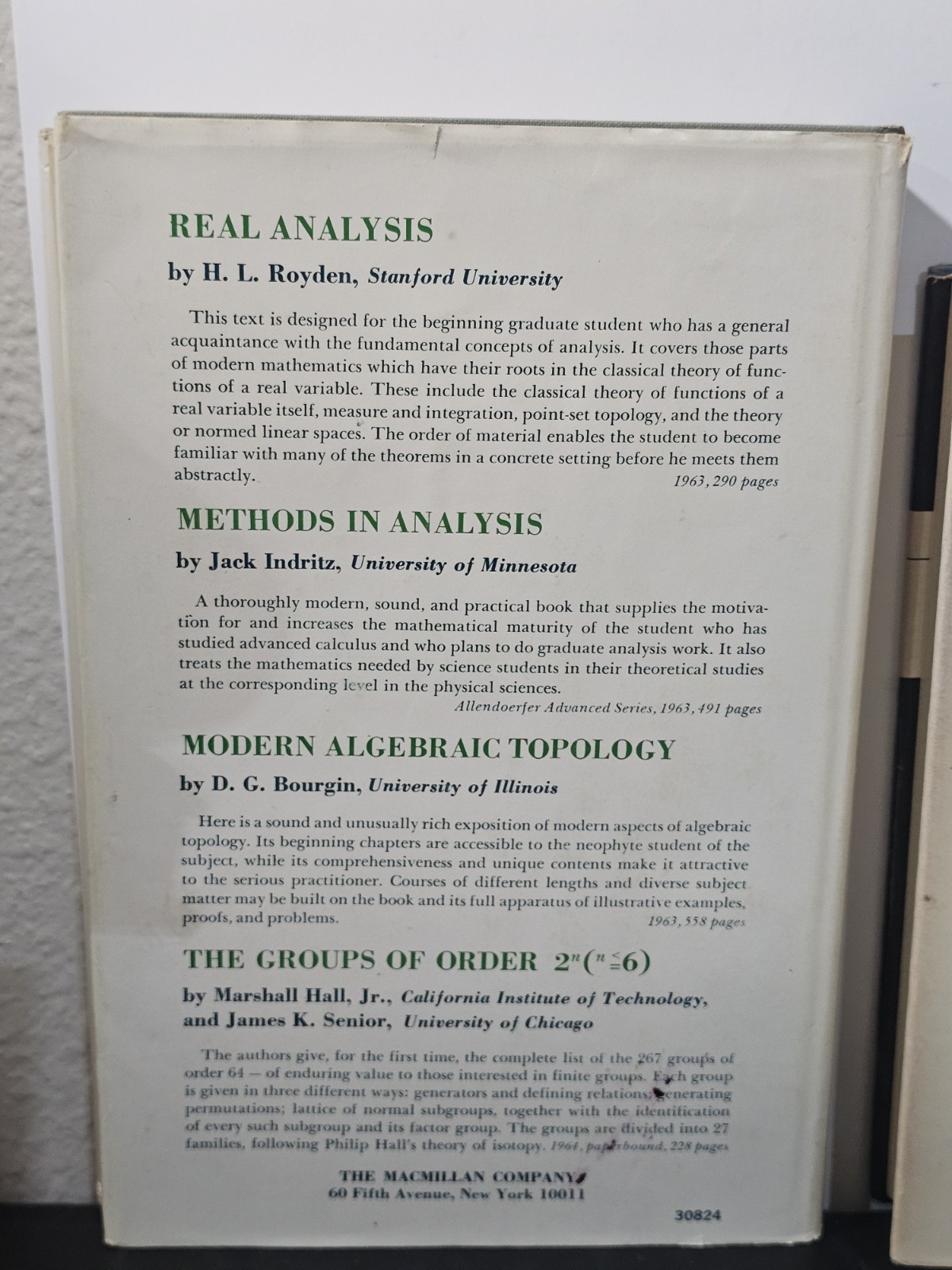 Lot Of 6 HTF VTG Math / Physics Books – Mathematics – Kline / Weyl / Peierls etc