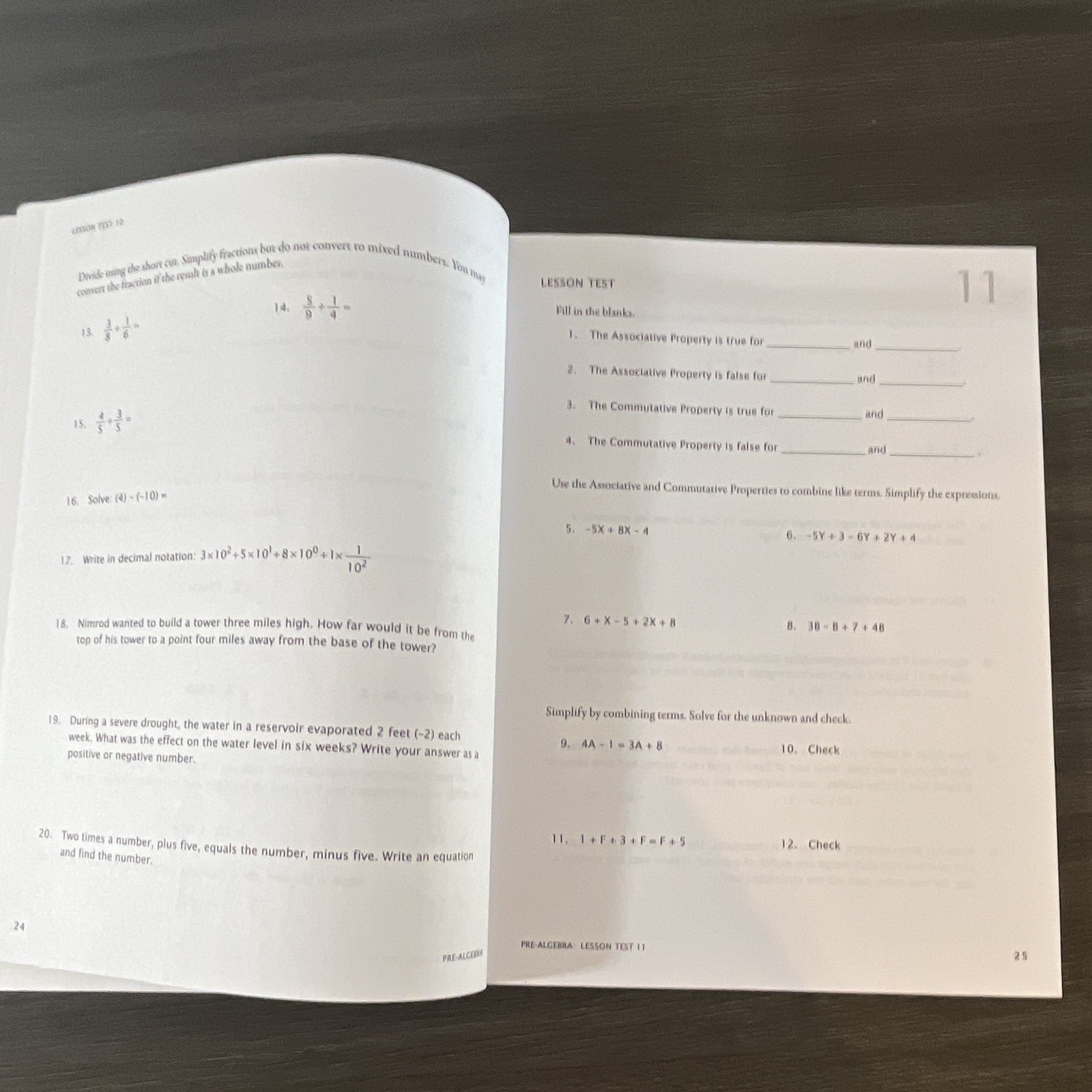 Math-U-See Pre-Algebra Textbook 2 Book Set by Steven P. Demme English
