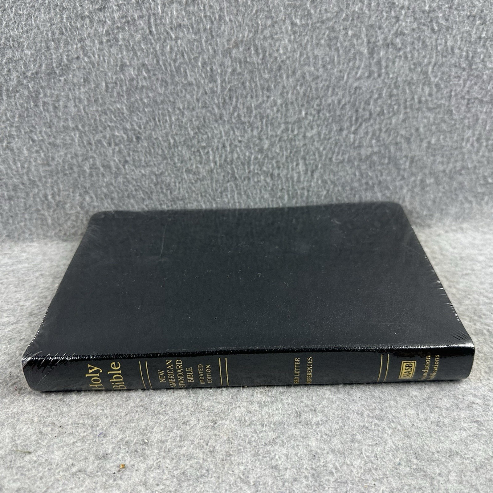 1998 NASB Holy Bible Updated Edition Red Letter References Bonded Leather Sealed