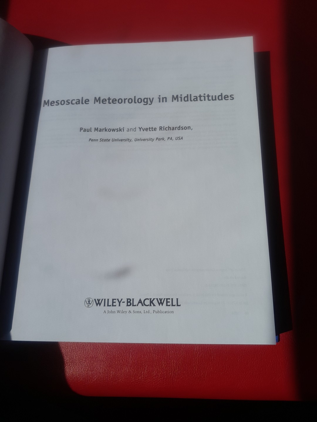 Advancing Weather and Climate Science Ser.: Mesoscale Meteorology in…