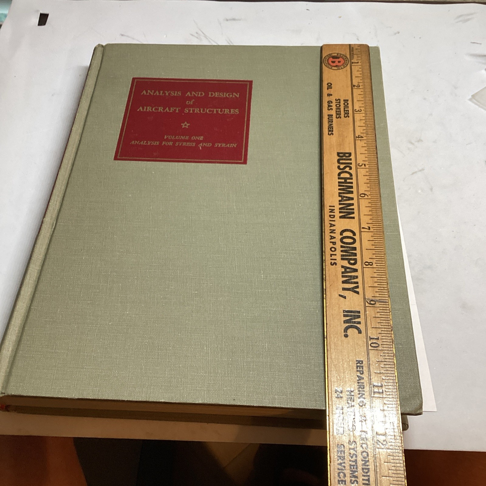 Important Vintage Book Analysis And Design Of Aircraft Structures.Bruhn 1958