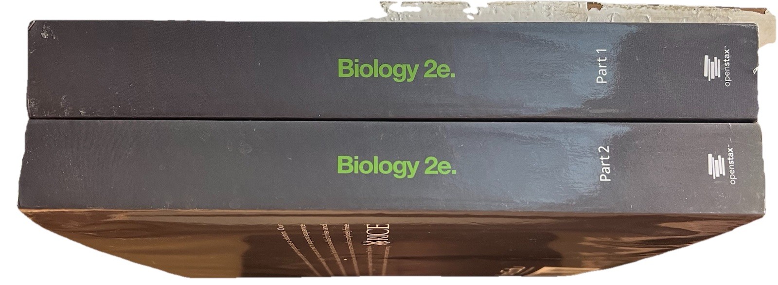 OpenStax Biology 2e 2-Volume Paperback Set 2018 Clark Choi Douglas new books
