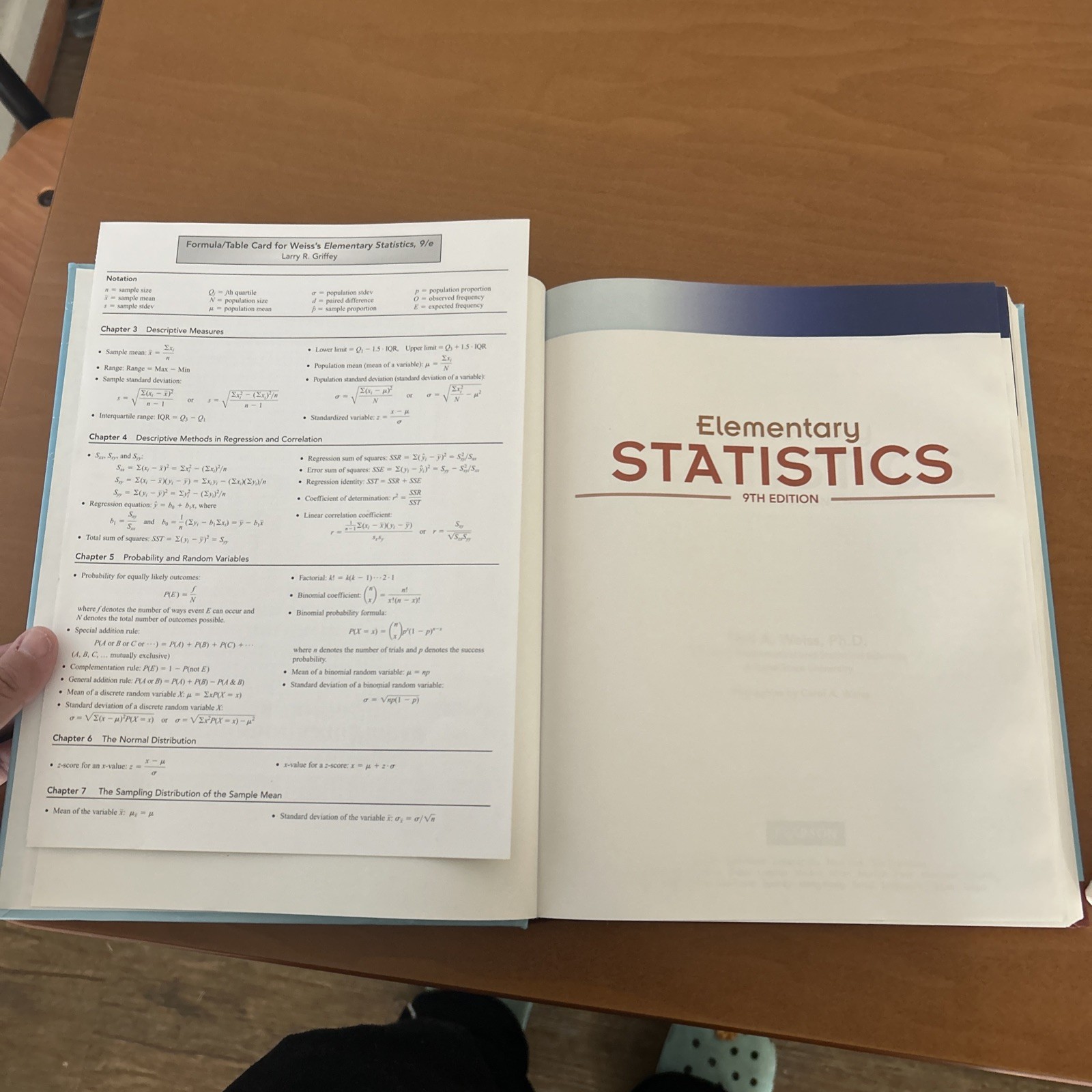 Elementary Statistics by Neil Weiss (2015, Hardcover)
