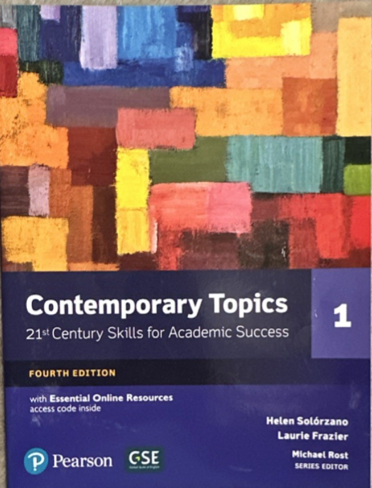 Pearson Contemporary Topics 1 Fourth Edition Textbook Essential Online Resources