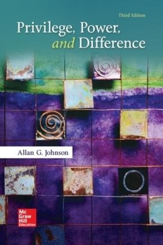 Allan Johnson Privilege, Power, and Difference (Paperback) (UK IMPORT)