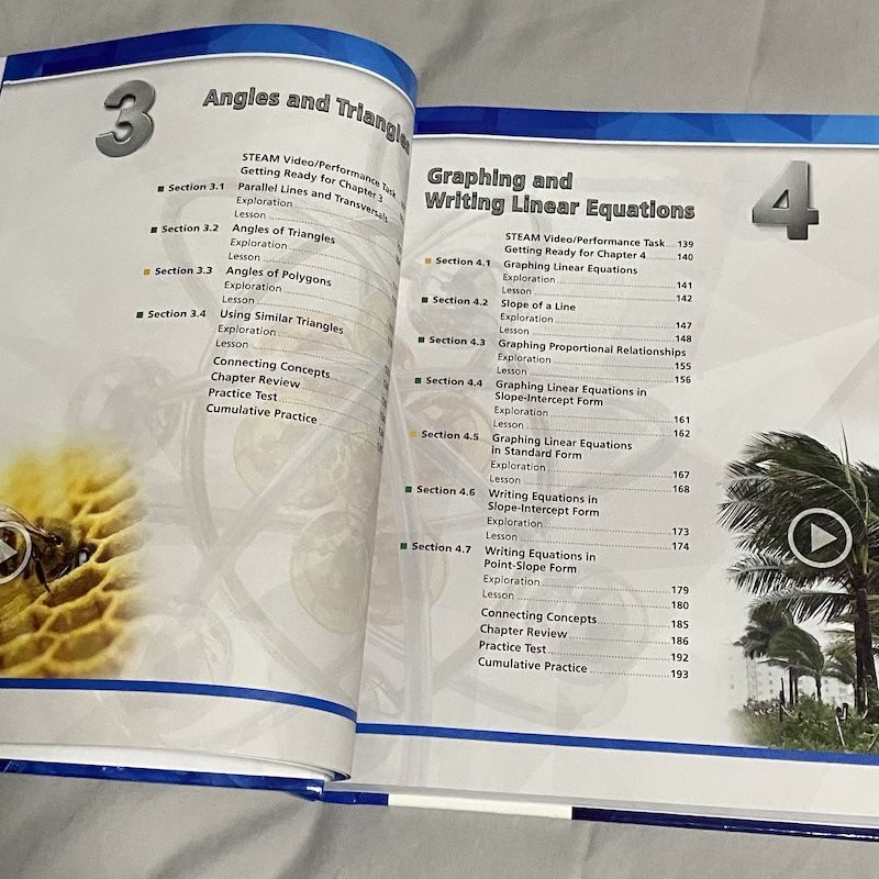 Big Ideas Math: Modeling Real Life Common Core – Grade 8 Student Edition HC