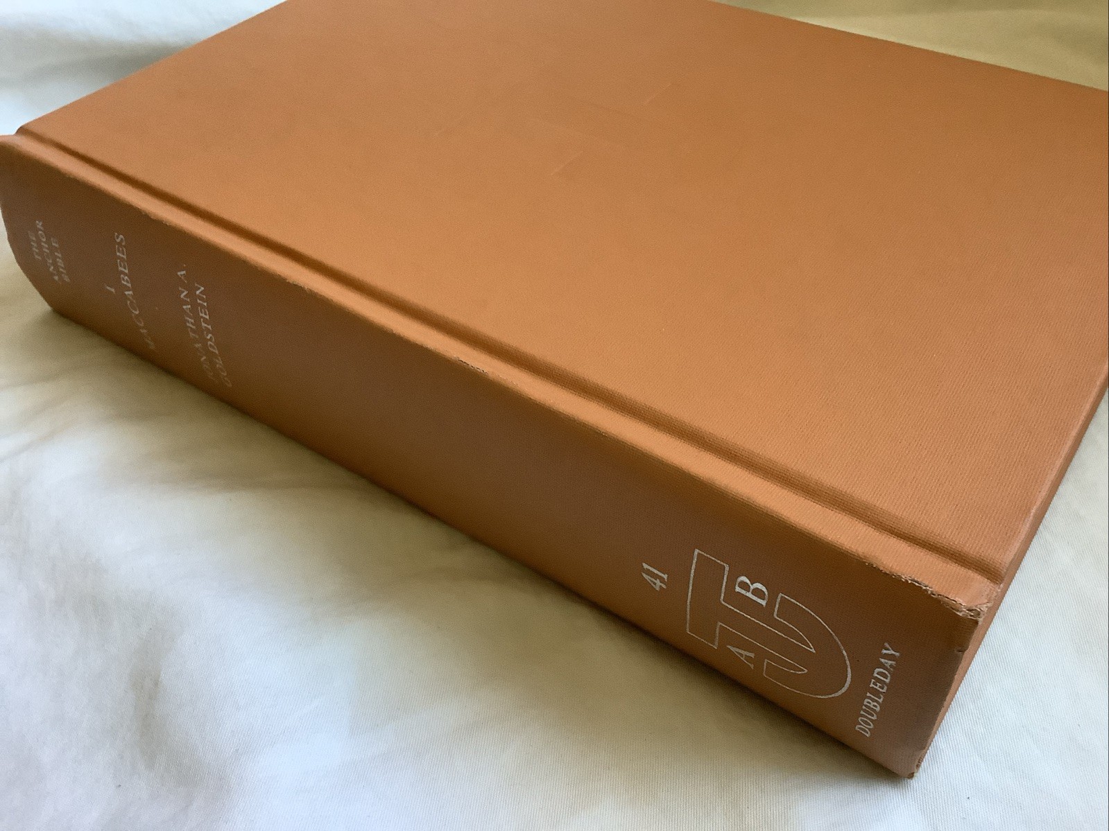 Anchor Bible: I Maccabees by Jonathan Goldstein (1981 HC) – NEW/No dust jacket